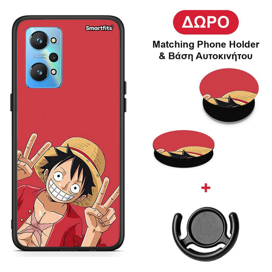 Pirate Luffy - Realme GT Neo 2 θήκη + Δώρο Phone Holder & Βάση Αυτοκινήτου