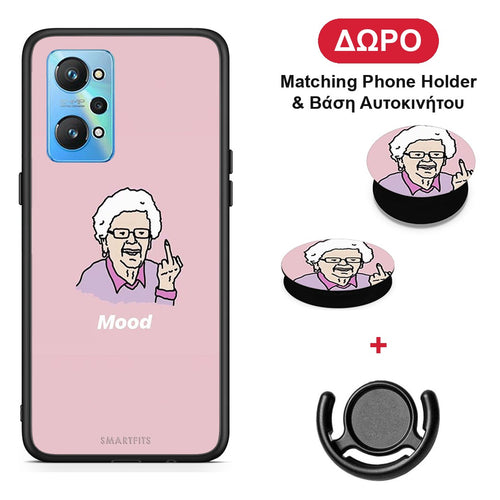 PopArt Mood - Realme GT Neo 2 θήκη + Δώρο Phone Holder & Βάση Αυτοκινήτου