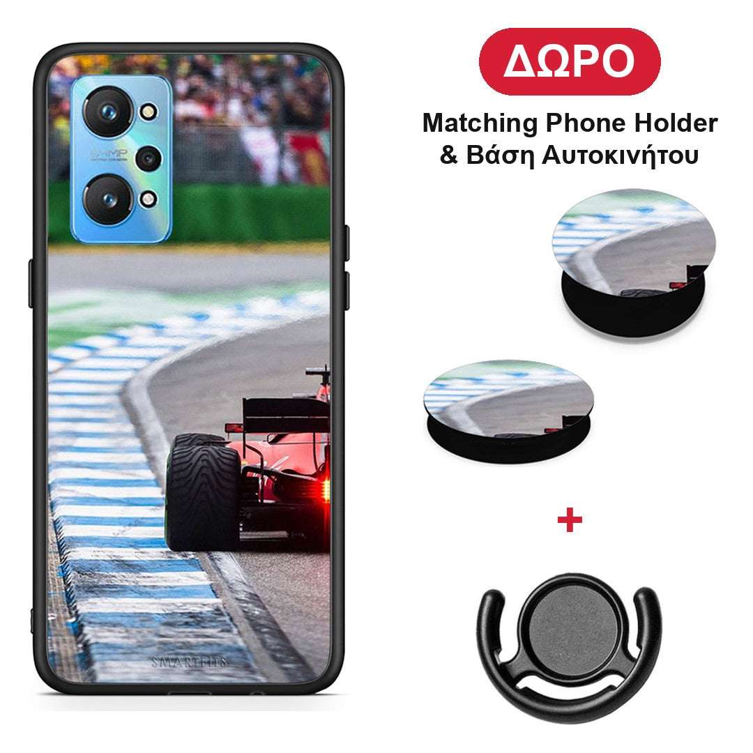 Racing Vibes - Realme GT Neo 2 θήκη + Δώρο Phone Holder & Βάση Αυτοκινήτου