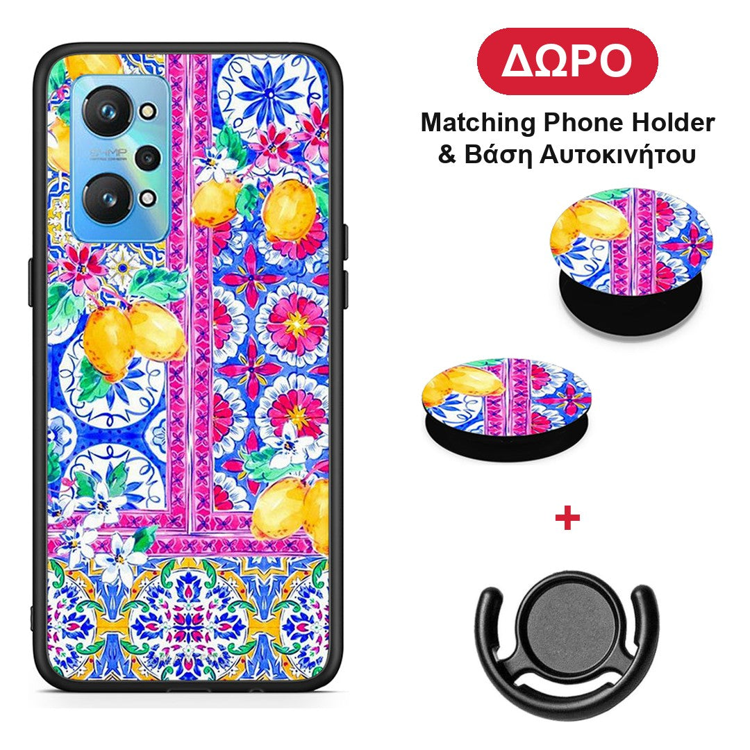 Retro Spring - Realme GT Neo 2 θήκη + Δώρο Phone Holder & Βάση Αυτοκινήτου