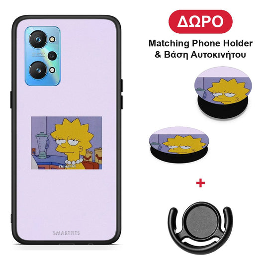 So Happy - Realme GT Neo 2 θήκη + Δώρο Phone Holder & Βάση Αυτοκινήτου