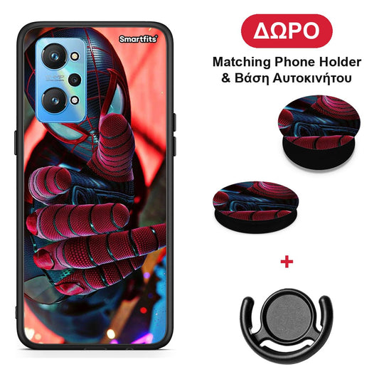 Spider Hand - Realme GT Neo 2 θήκη + Δώρο Phone Holder & Βάση Αυτοκινήτου