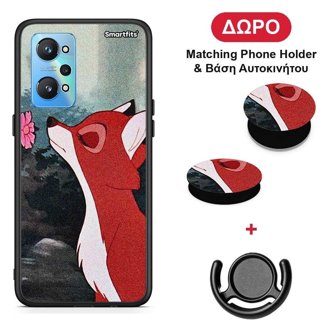 Tod And Vixey Love 2 - Realme GT Neo 2 θήκη + Δώρο Phone Holder & Βάση Αυτοκινήτου
