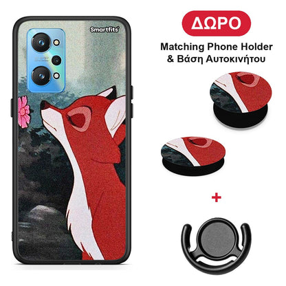 Tod And Vixey Love 2 - Realme GT Neo 2 θήκη + Δώρο Phone Holder & Βάση Αυτοκινήτου