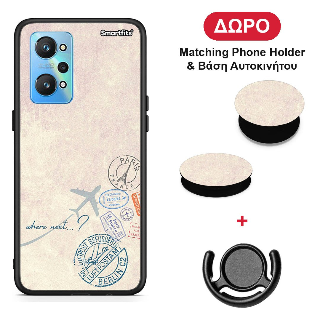 Where Next - Realme GT Neo 2 θήκη + Δώρο Phone Holder & Βάση Αυτοκινήτου