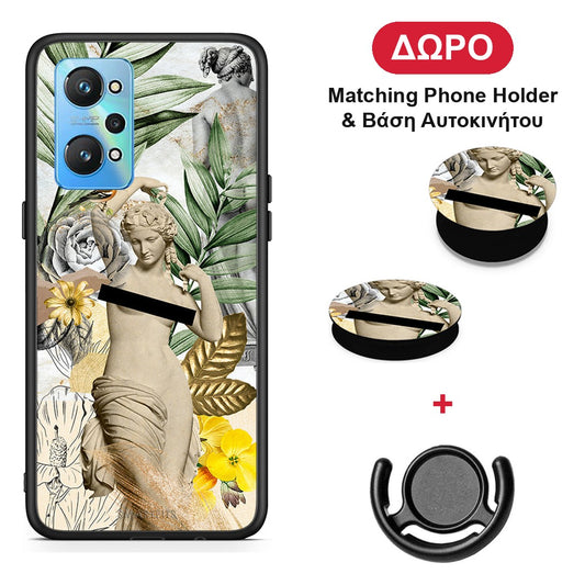 Woman Statue - Realme GT Neo 2 θήκη + Δώρο Phone Holder & Βάση Αυτοκινήτου