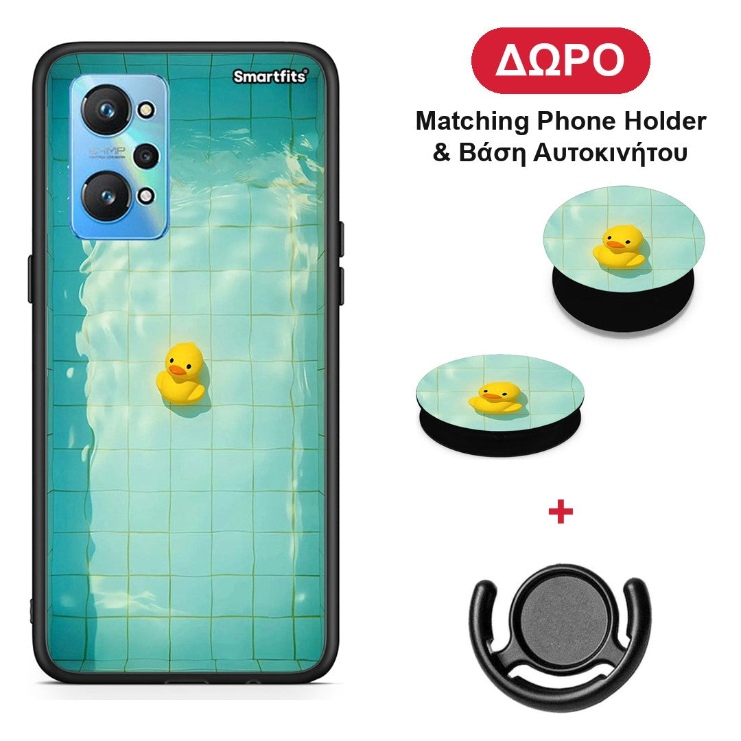 Yellow Duck - Realme GT Neo 2 θήκη + Δώρο Phone Holder & Βάση Αυτοκινήτου