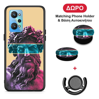 Zeus Art - Realme GT Neo 2 θήκη + Δώρο Phone Holder & Βάση Αυτοκινήτου