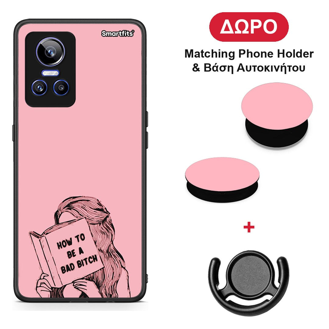 Bad Bitch - Realme GT Neo 3 θήκη + Δώρο Phone Holder & Βάση Αυτοκινήτου