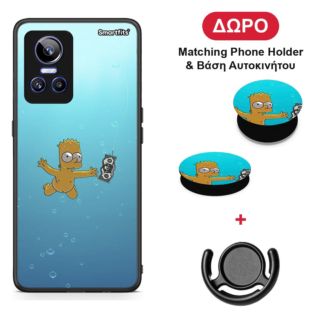 Chasing Money - Realme GT Neo 3 θήκη + Δώρο Phone Holder & Βάση Αυτοκινήτου