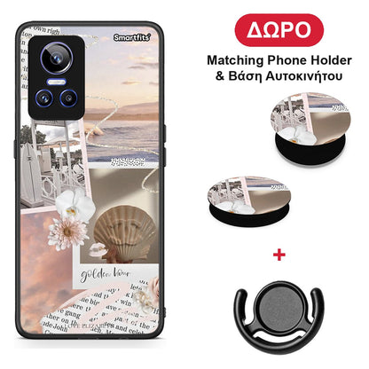 Golden Hour - Realme GT Neo 3 θήκη + Δώρο Phone Holder & Βάση Αυτοκινήτου