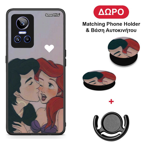 Mermaid Couple - Realme GT Neo 3 θήκη + Δώρο Phone Holder & Βάση Αυτοκινήτου