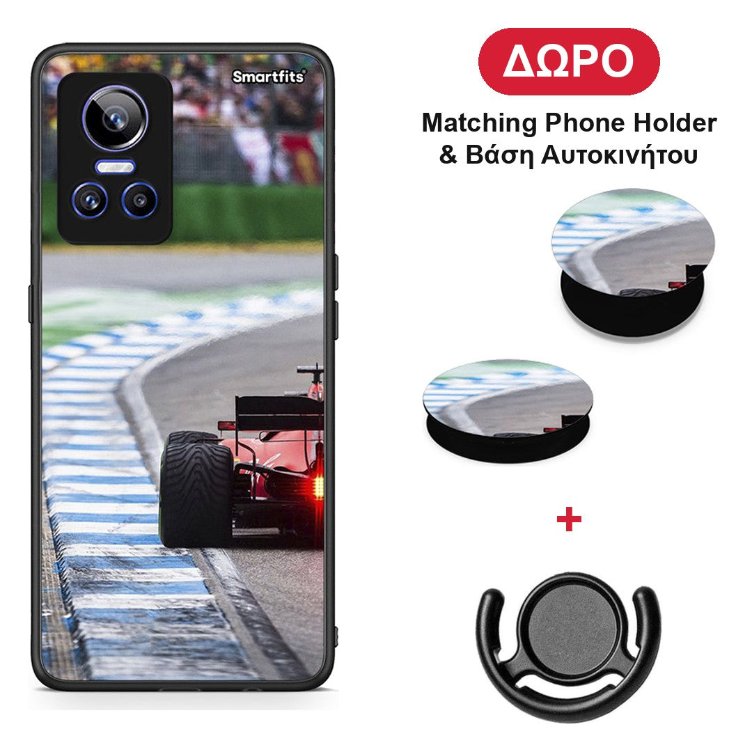 Racing Vibes - Realme GT Neo 3 θήκη + Δώρο Phone Holder & Βάση Αυτοκινήτου