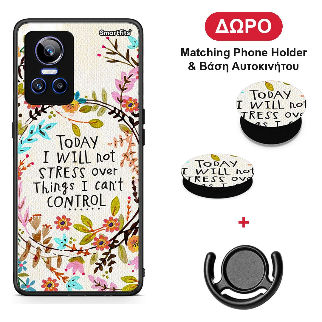 Stress Over - Realme GT Neo 3 θήκη + Δώρο Phone Holder & Βάση Αυτοκινήτου