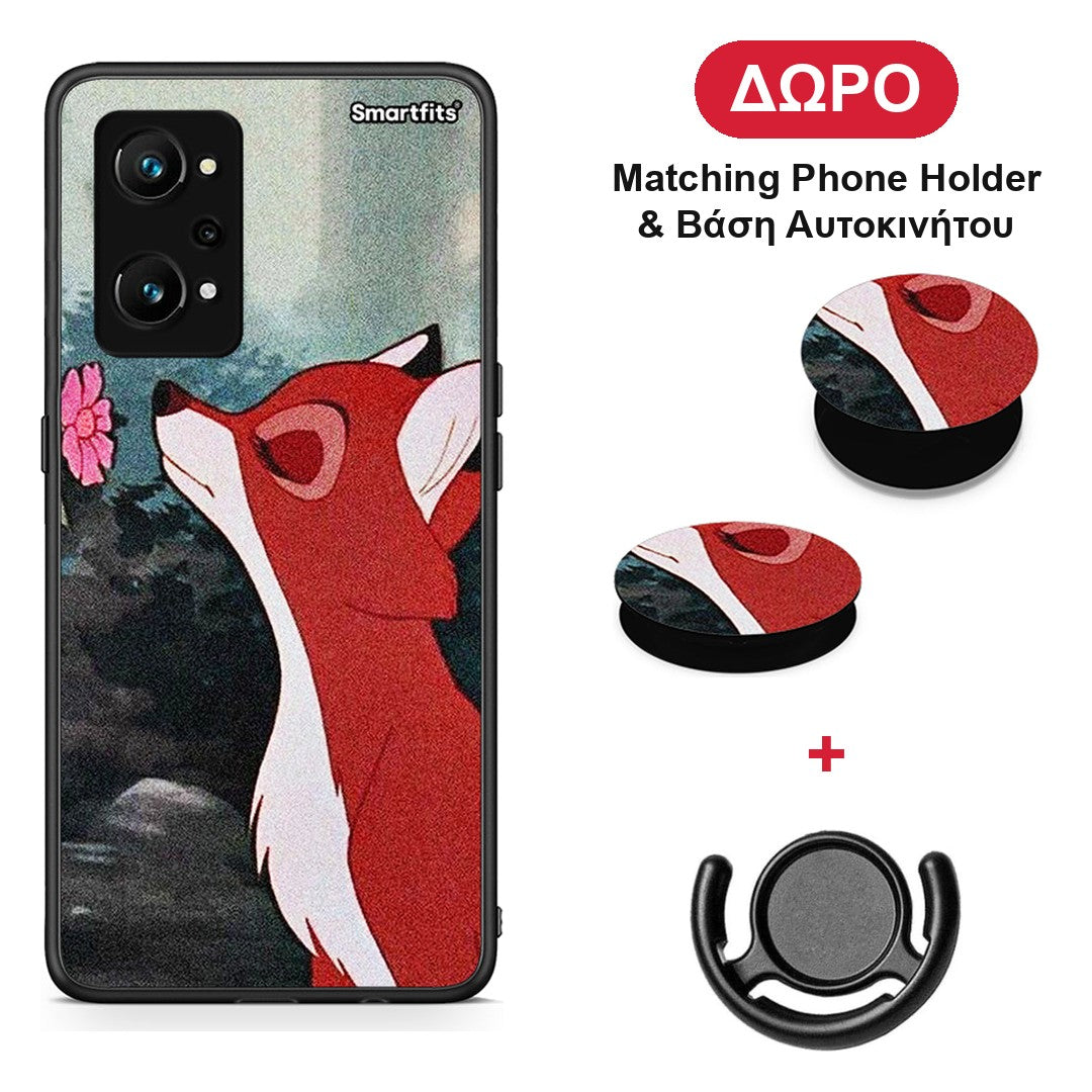 Tod And Vixey Love 2 - Realme GT Neo 3T θήκη + Δώρο Phone Holder & Βάση Αυτοκινήτου