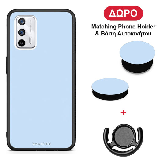 Powder Blue - Realme GT θήκη + Δώρο Phone Holder & Βάση Αυτοκινήτου