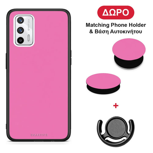 Rose Pink - Realme GT θήκη + Δώρο Phone Holder & Βάση Αυτοκινήτου