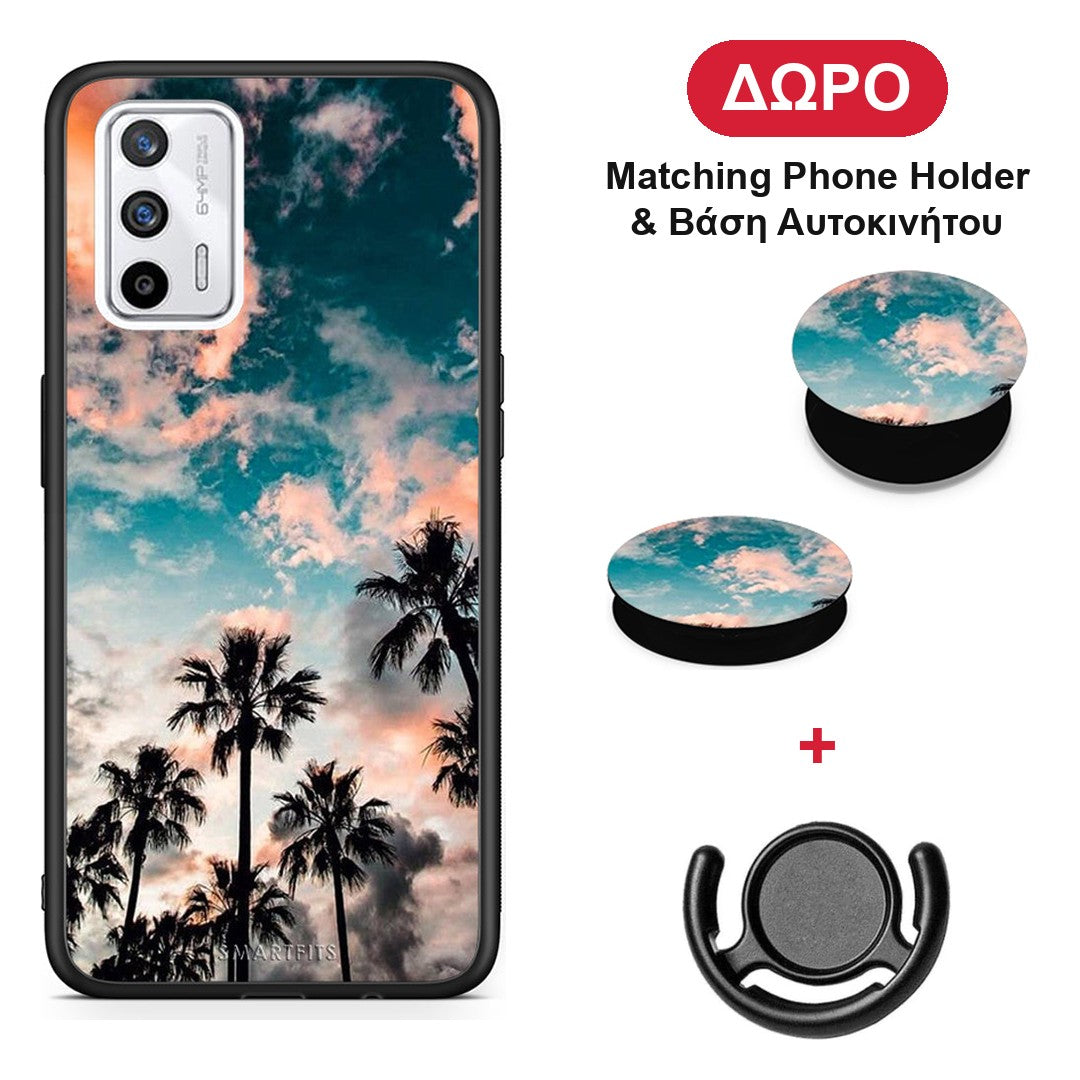 Summer Sky - Realme GT θήκη + Δώρο Phone Holder & Βάση Αυτοκινήτου