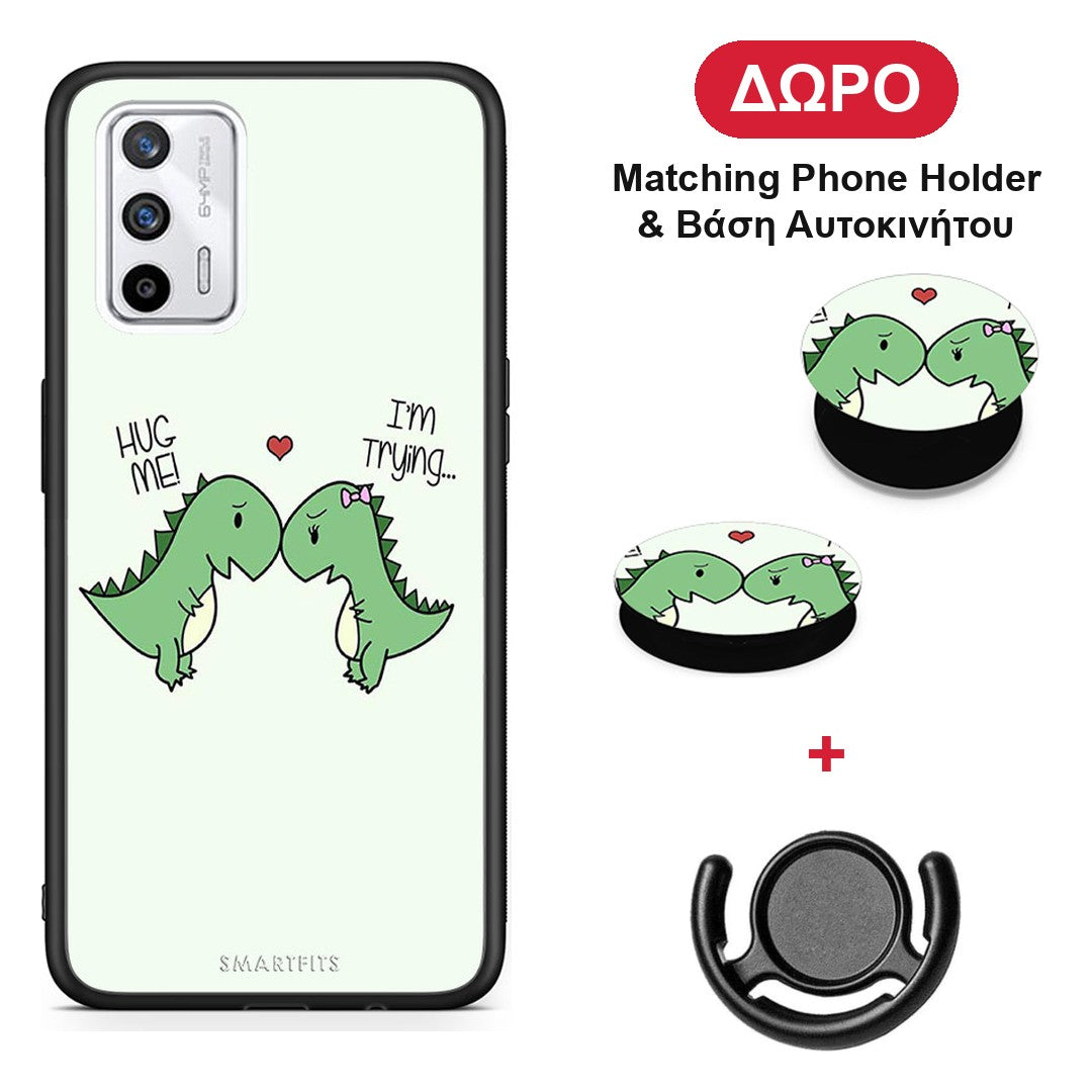 Valentine Rex - Realme GT θήκη + Δώρο Phone Holder & Βάση Αυτοκινήτου
