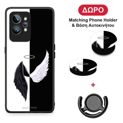 Angels Demons - Realme GT2 θήκη + Δώρο Phone Holder & Βάση Αυτοκινήτου