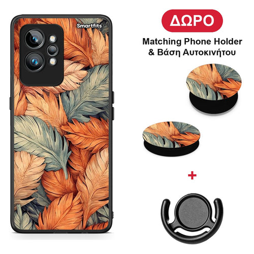 Autumn Leaves - Realme GT2 θήκη + Δώρο Phone Holder & Βάση Αυτοκινήτου