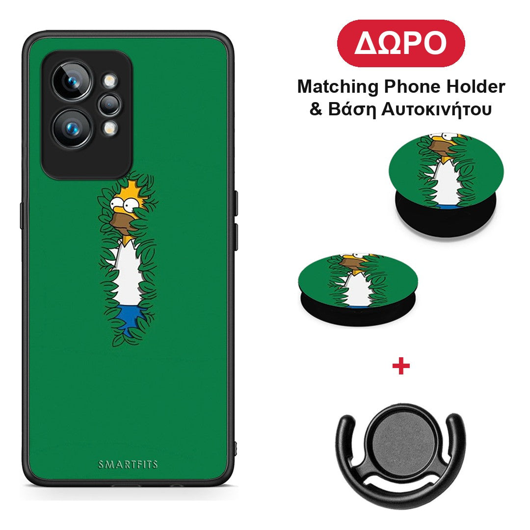 Bush Man - Realme GT2 θήκη + Δώρο Phone Holder & Βάση Αυτοκινήτου
