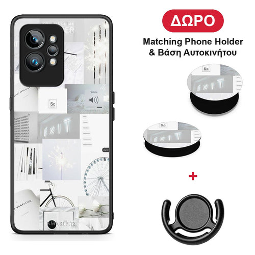 Collage Make Me Wonder - Realme GT2 θήκη + Δώρο Phone Holder & Βάση Αυτοκινήτου