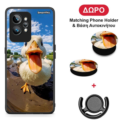 Duck Face - Realme GT2 θήκη + Δώρο Phone Holder & Βάση Αυτοκινήτου