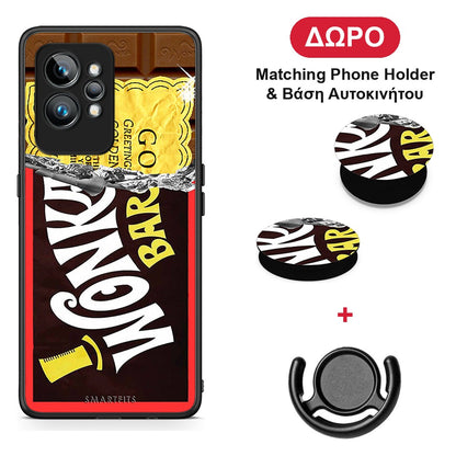 Golden Ticket - Realme GT2 θήκη + Δώρο Phone Holder & Βάση Αυτοκινήτου