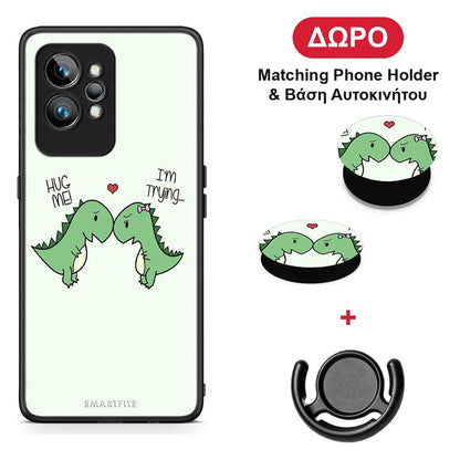 Valentine Rex - Realme GT2 θήκη + Δώρο Phone Holder & Βάση Αυτοκινήτου