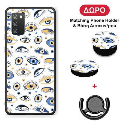 Ftou Ftou - Samsung Galaxy A02s / M02s / F02s θήκη + Δώρο Phone Holder & Βάση Αυτοκινήτου