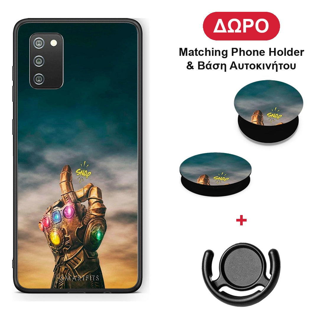 Infinity Snap - Samsung Galaxy A02s / M02s / F02s θήκη + Δώρο Phone Holder & Βάση Αυτοκινήτου
