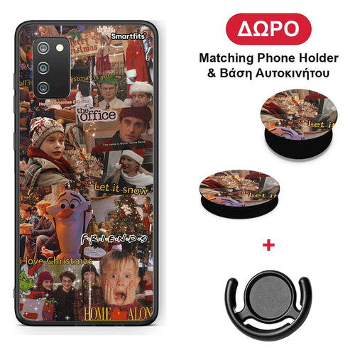 Xmas Wishes - Samsung Galaxy A02s / M02s / F02s θήκη + Δώρο Phone Holder & Βάση Αυτοκινήτου