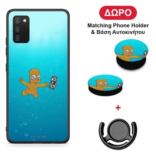 Chasing Money - Samsung Galaxy A03s θήκη + Δώρο Phone Holder & Βάση Αυτοκινήτου