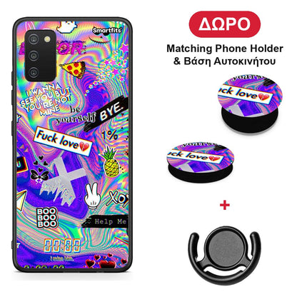 Game Over - Samsung Galaxy A03s θήκη + Δώρο Phone Holder & Βάση Αυτοκινήτου