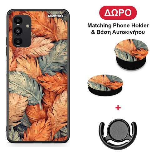 Autumn Leaves - Samsung Galaxy A04s θήκη + Δώρο Phone Holder & Βάση Αυτοκινήτου