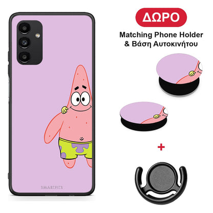 Friends Patrick - Samsung Galaxy A04s θήκη + Δώρο Phone Holder & Βάση Αυτοκινήτου