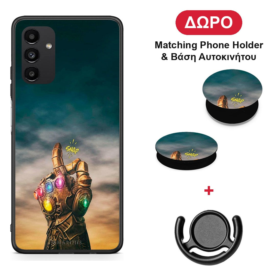 Infinity Snap - Samsung Galaxy A04s θήκη + Δώρο Phone Holder & Βάση Αυτοκινήτου