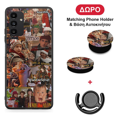 Xmas Wishes - Samsung Galaxy A04s θήκη + Δώρο Phone Holder & Βάση Αυτοκινήτου