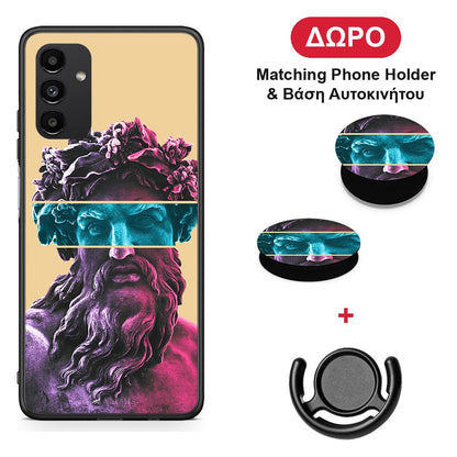 Zeus Art - Samsung Galaxy A04s θήκη + Δώρο Phone Holder & Βάση Αυτοκινήτου