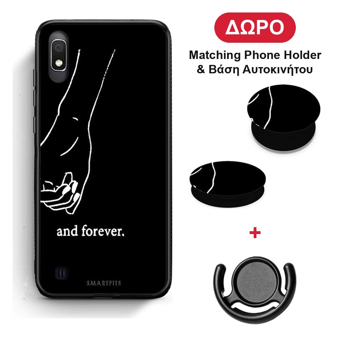 Always & Forever 2 - Samsung Galaxy A10 θήκη + Δώρο Phone Holder & Βάση Αυτοκινήτου