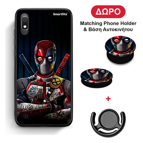 Funny Guy - Samsung Galaxy A10 θήκη + Δώρο Phone Holder & Βάση Αυτοκινήτου