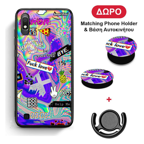 Game Over - Samsung Galaxy A10 θήκη + Δώρο Phone Holder & Βάση Αυτοκινήτου