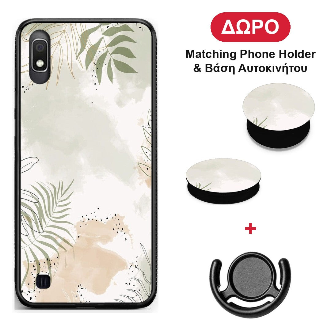 Nude Plants - Samsung Galaxy A10 θήκη + Δώρο Phone Holder & Βάση Αυτοκινήτου