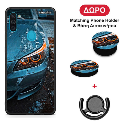 Bmw E60 - Samsung Galaxy A11 / M11 θήκη + Δώρο Phone Holder & Βάση Αυτοκινήτου