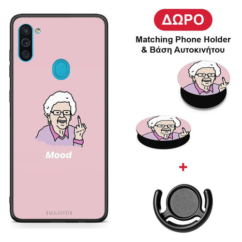 PopArt Mood - Samsung Galaxy A11 / M11 θήκη + Δώρο Phone Holder & Βάση Αυτοκινήτου