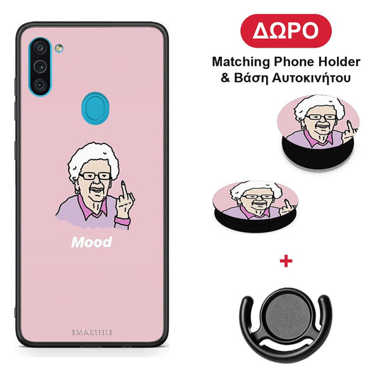 PopArt Mood - Samsung Galaxy A11 / M11 θήκη + Δώρο Phone Holder & Βάση Αυτοκινήτου