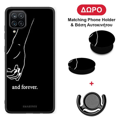 Always & Forever 2 - Samsung Galaxy A12 θήκη + Δώρο Phone Holder & Βάση Αυτοκινήτου