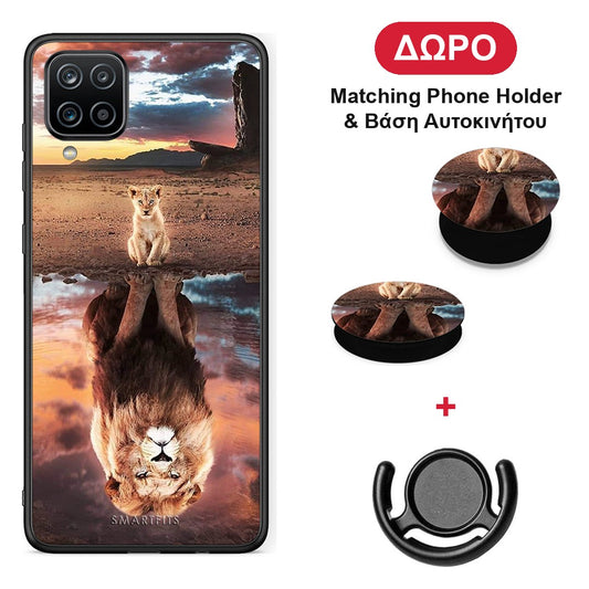 Sunset Dreams - Samsung Galaxy A12 θήκη + Δώρο Phone Holder & Βάση Αυτοκινήτου