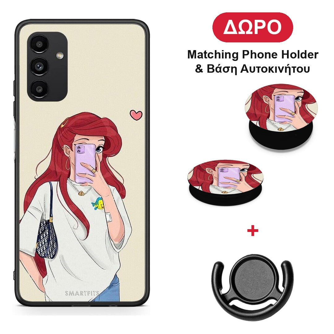 Walking Mermaid - Samsung Galaxy A13 5G θήκη + Δώρο Phone Holder & Βάση Αυτοκινήτου